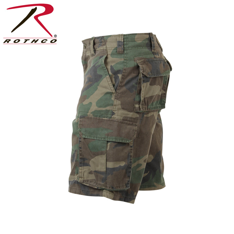 Rothco Vintage Camo Paratrooper Cargo Shorts