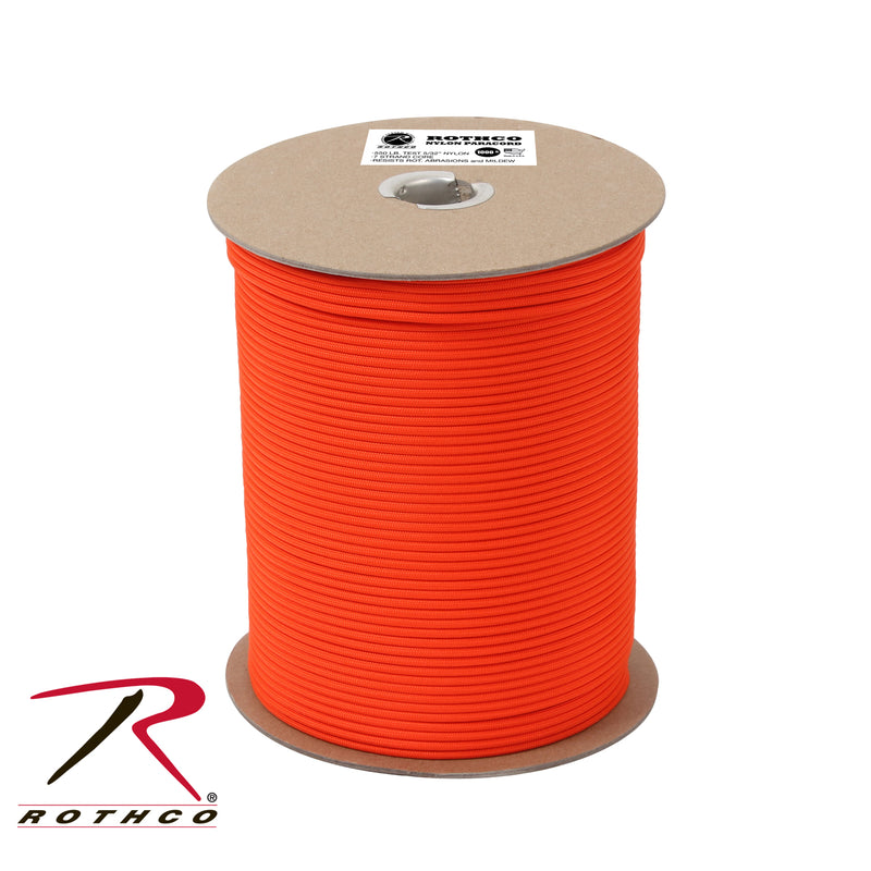 Rothco Nylon Paracord 550lb 1000 Ft Spool