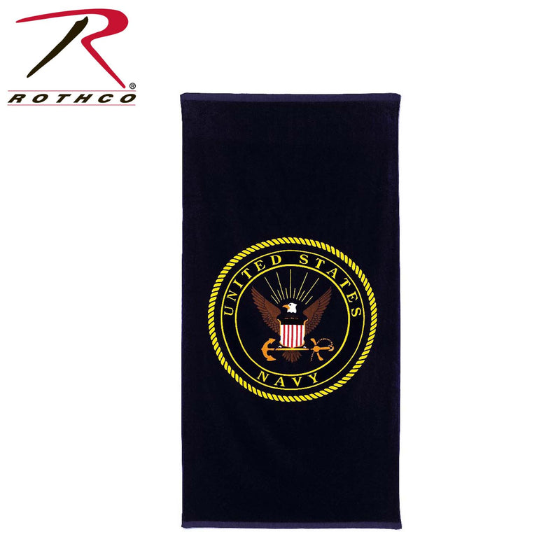 Rothco Beach Towel - Military Insignia