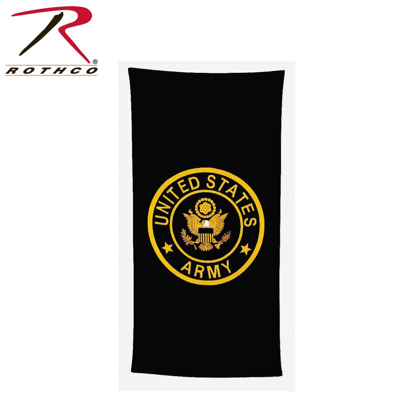 Rothco Beach Towel - Military Insignia