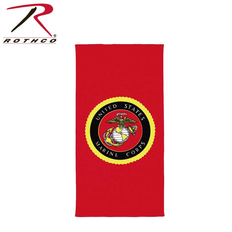 Rothco Beach Towel - Military Insignia