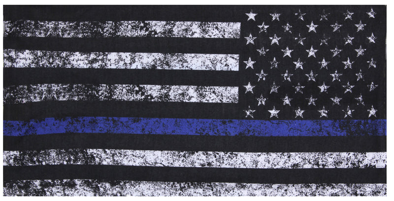 Rothco Thin Blue Line Multi-Use Tactical Wrap