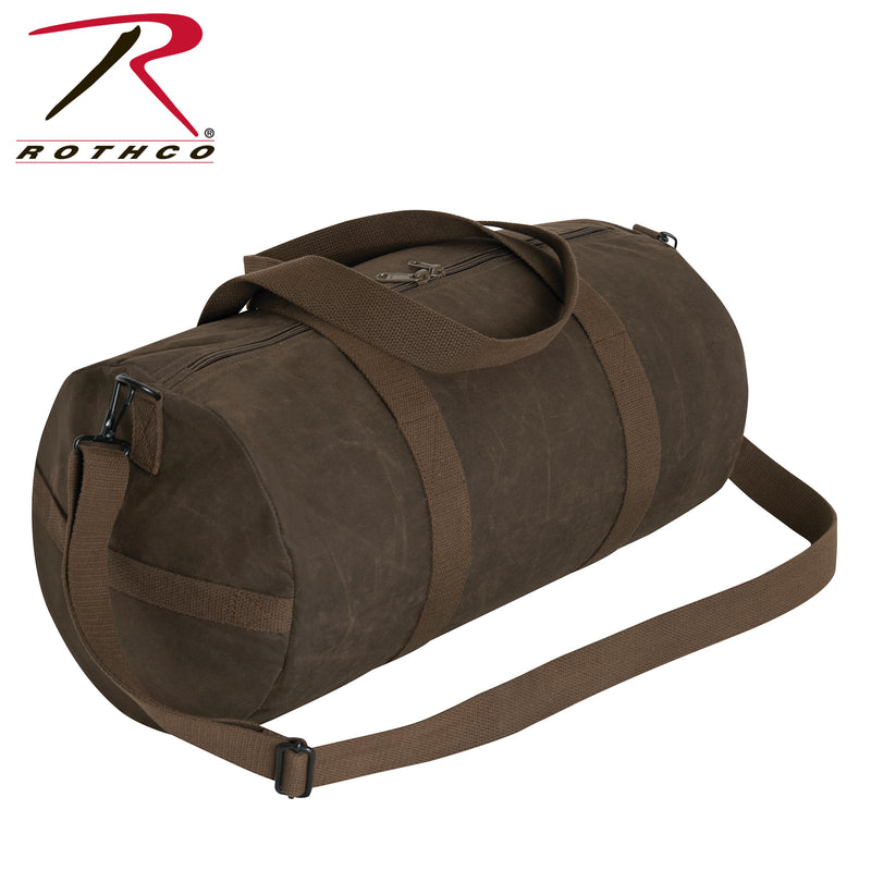 Rothco Waxed Canvas Shoulder Duffle Bag - 19 Inch