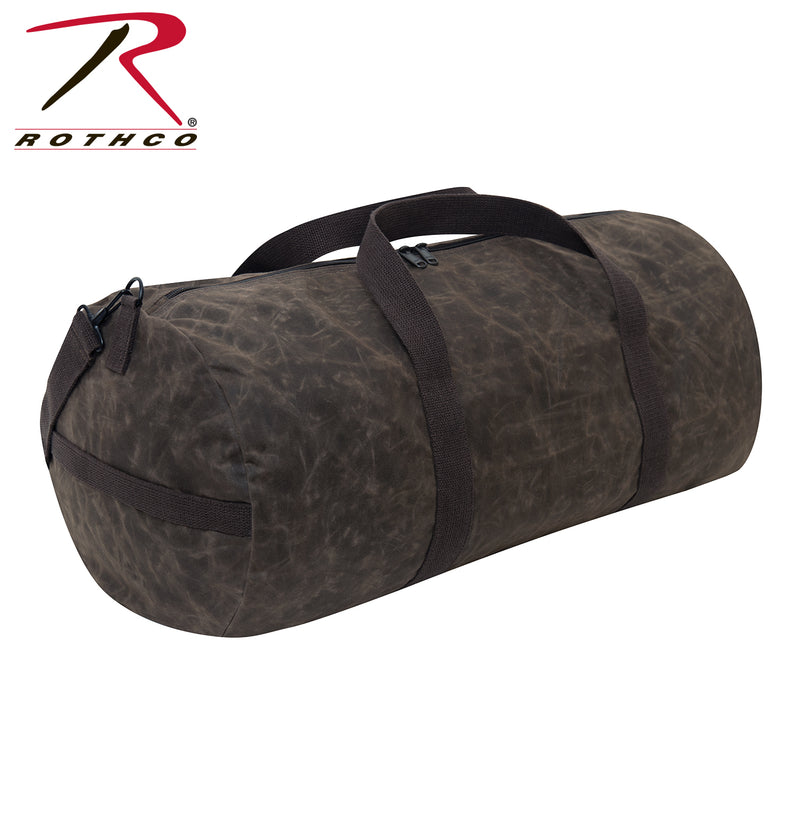 Rothco Waxed Canvas Shoulder Duffle Bag - 24 Inch