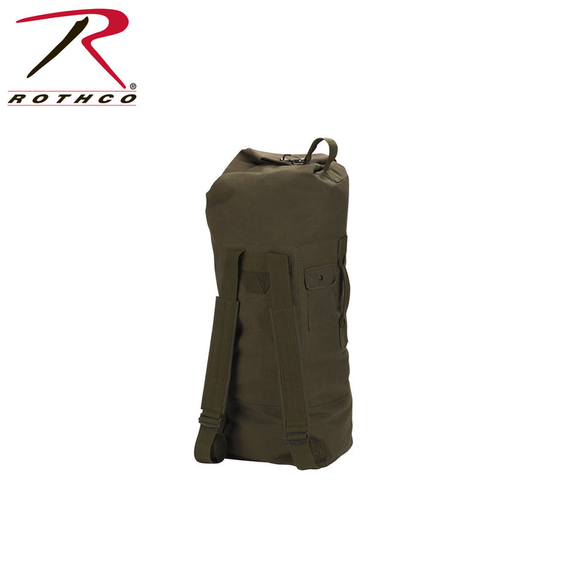 Rothco G.I. Style Canvas Double Strap Duffle Bag