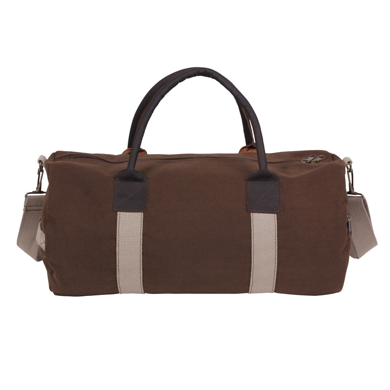 Rothco Canvas & Leather Gym Duffle Bag