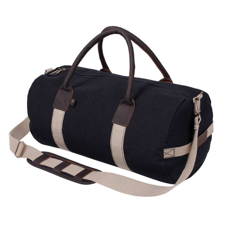 Rothco Canvas & Leather Gym Duffle Bag