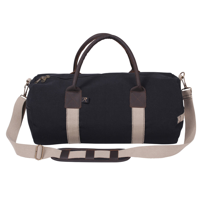 Rothco Canvas & Leather Gym Duffle Bag