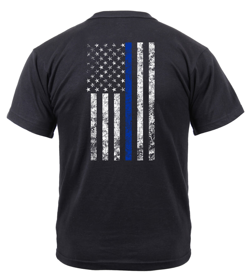 Rothco Thin Blue Line Shield T-Shirt