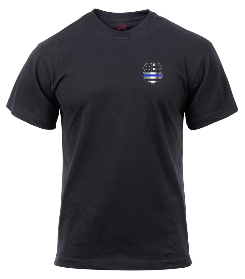 Rothco Thin Blue Line Shield T-Shirt