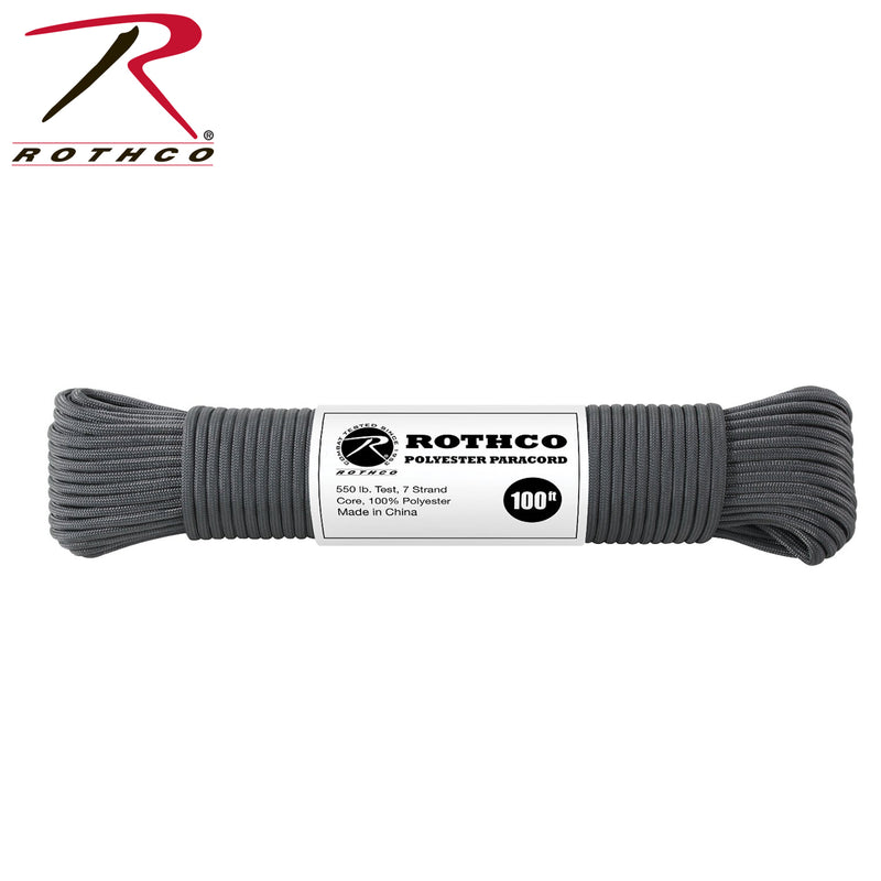 Rothco 550lb Type III Polyester Paracord