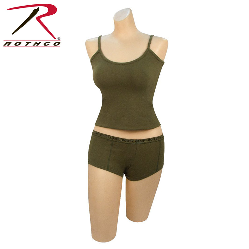 Rothco Olive Drab "Booty Camp" Booty Shorts & Tank Top