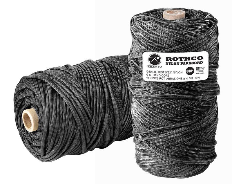 Rothco Nylon Paracord 550lb 300 Ft Tube