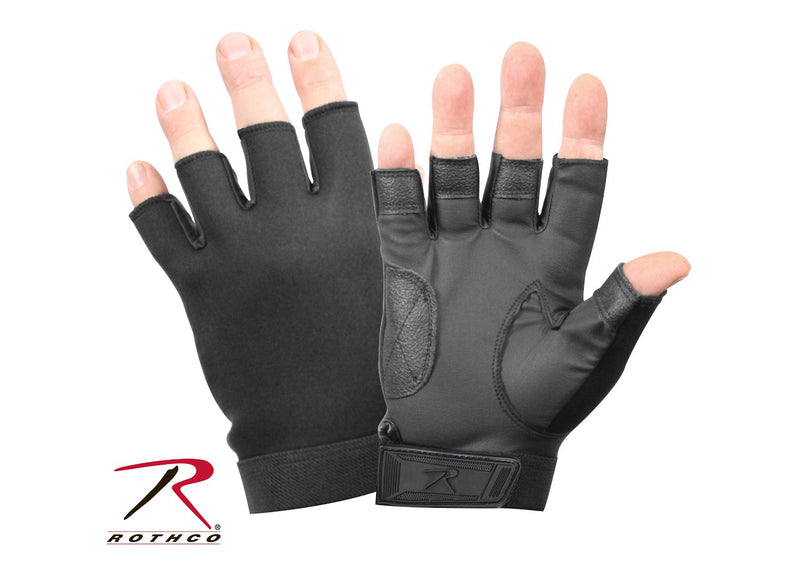 Rothco Fingerless Stretch Fabric  Duty Gloves