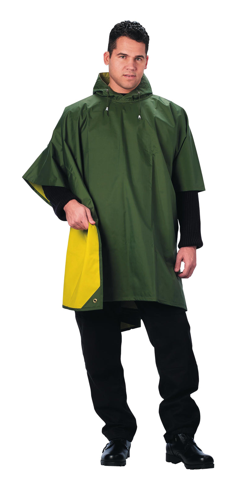 Rothco Reversible Rubberized Poncho