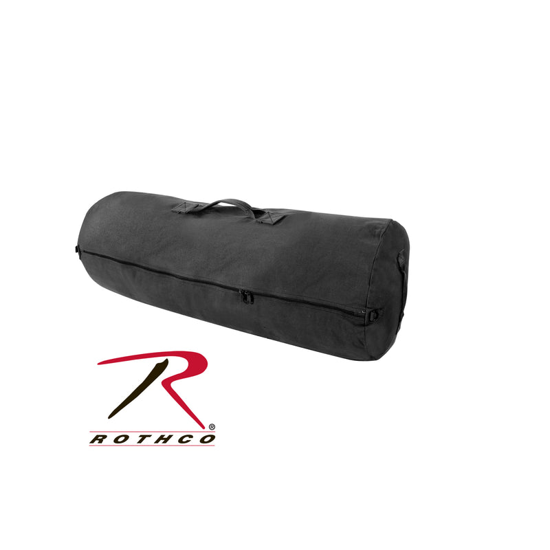 Rothco Canvas Duffle Bag With Side Zipper