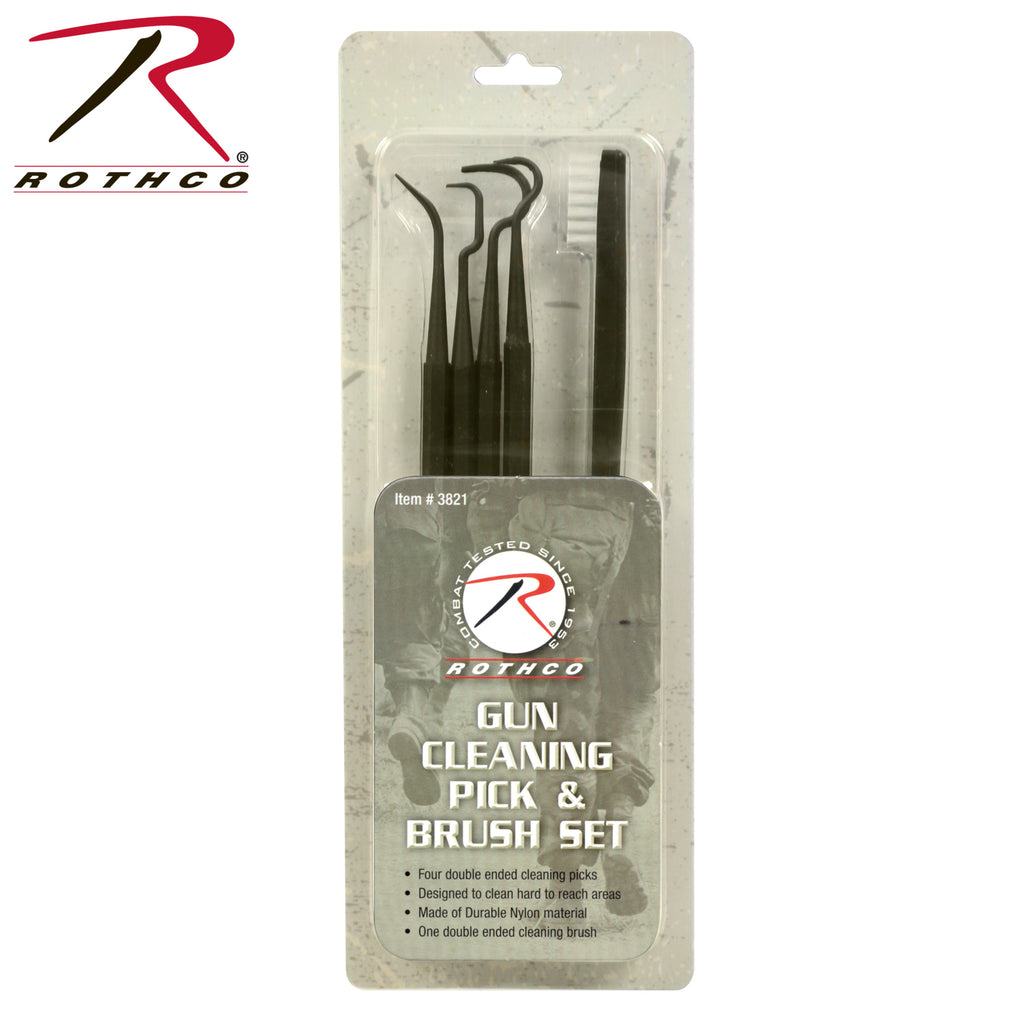 Rothco Gun Cleaning Pick & Brush Set