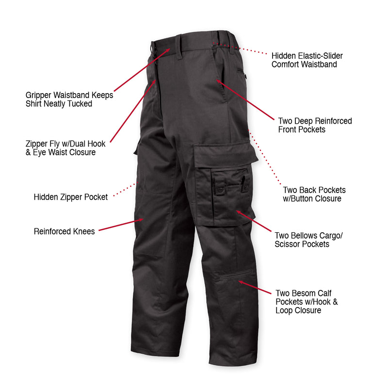 Rothco Deluxe EMT (Emergency Medical Technician) Paramedic Pants