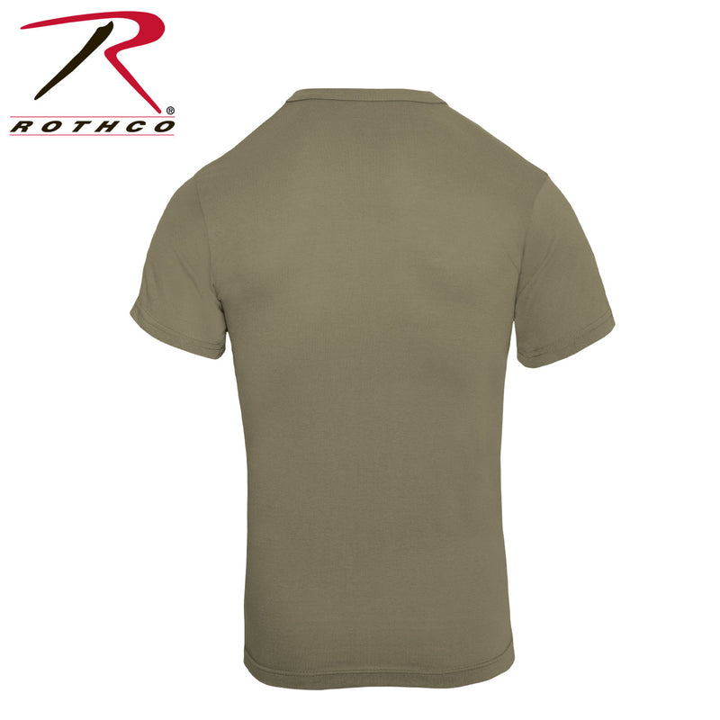 Rothco AR 670-1 Coyote Brown Army Physical Training T-Shirt