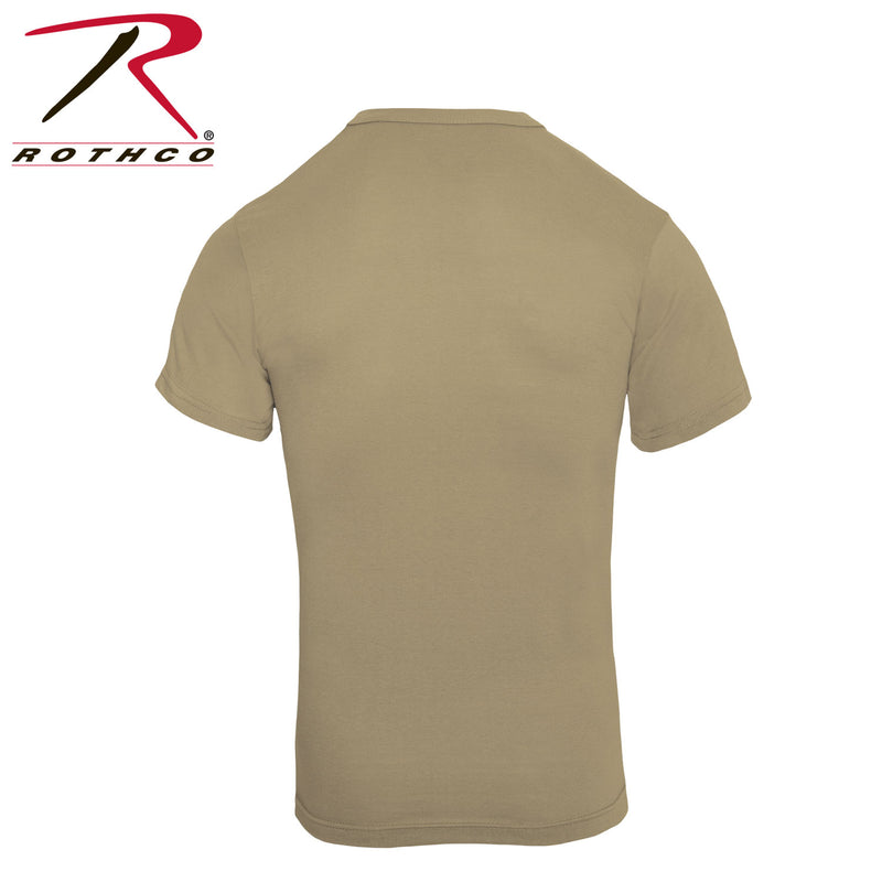 Rothco AR 670-1 Coyote Brown Army Physical Training T-Shirt