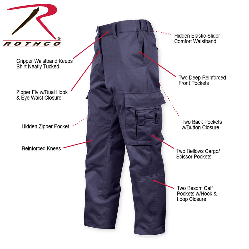 Rothco Deluxe EMT (Emergency Medical Technician) Paramedic Pants