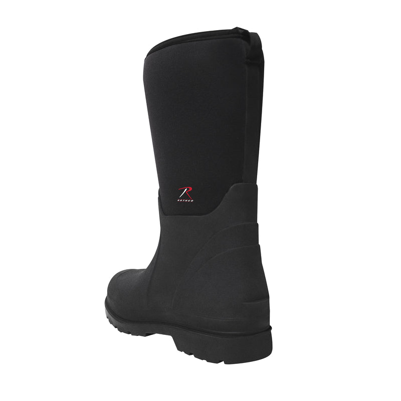 Rothco Waterproof Rubber Boots - Black