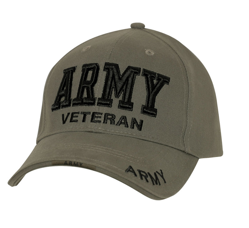 Rothco Deluxe Low Profile Military Branch Veteran Cap