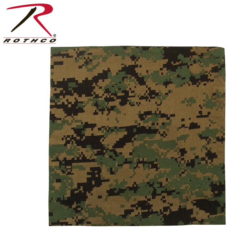 Rothco Digital Camo Bandana