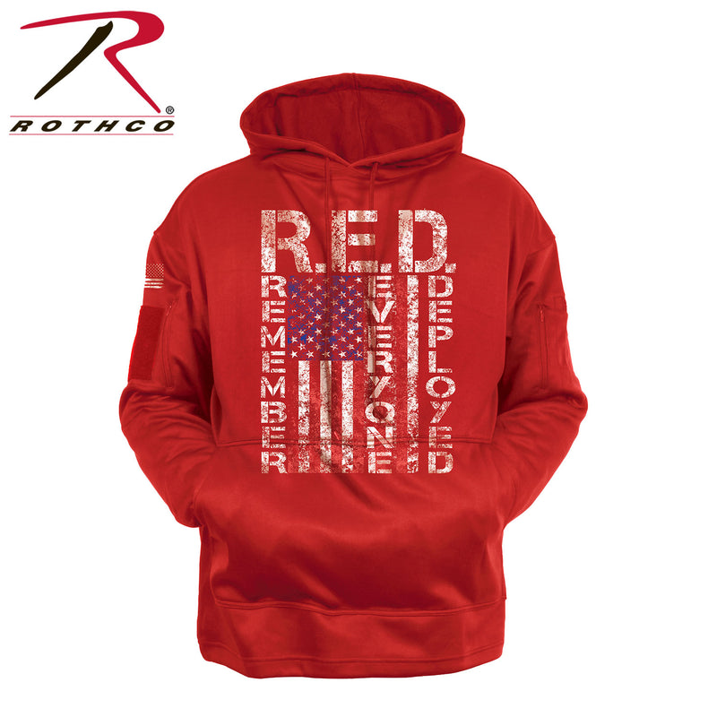 Rothco Concealed Carry R.E.D. (Remember Everyone Deployed) Hoodie