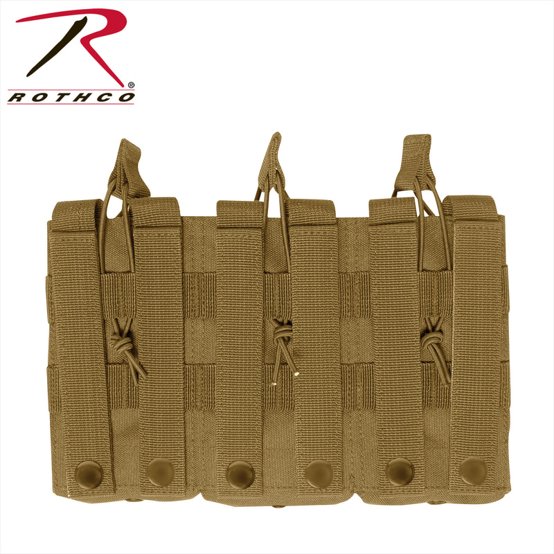 Rothco MOLLE Triple Kangaroo Rifle and Pistol Mag Pouch