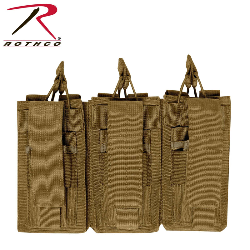 Rothco MOLLE Triple Kangaroo Rifle and Pistol Mag Pouch