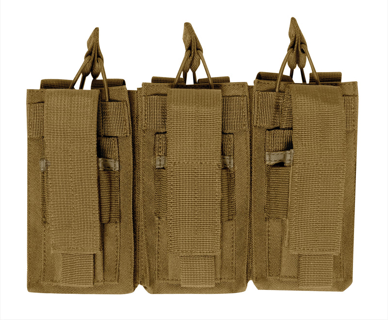 Rothco MOLLE Triple Kangaroo Rifle and Pistol Mag Pouch