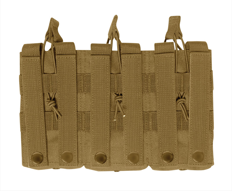 Rothco MOLLE Triple Kangaroo Rifle and Pistol Mag Pouch