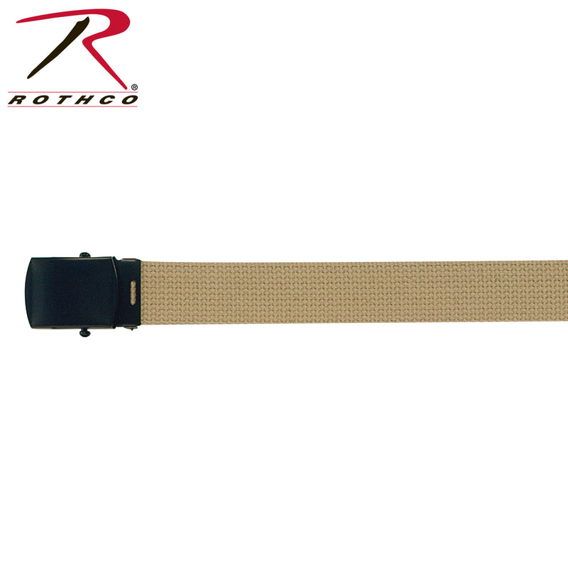 Rothco Military Web Belts With Black Buckle