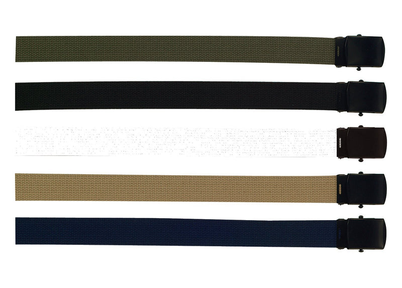 Rothco Military Web Belts With Black Buckle