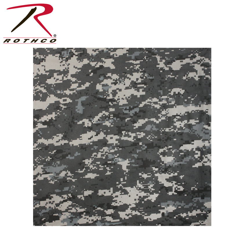 Rothco Large Digital Camo Bandana