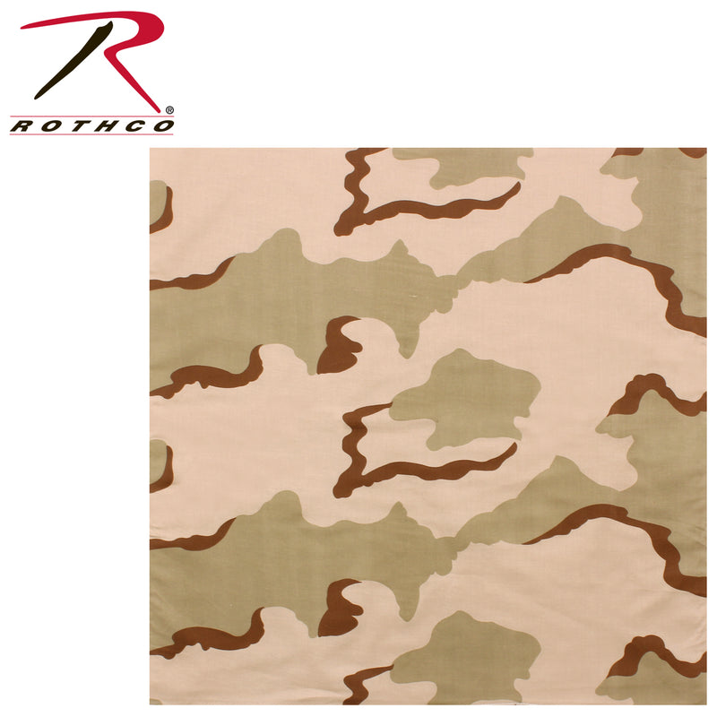 Rothco Large Camo Bandana