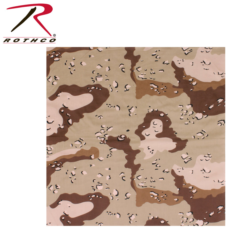 Rothco Large Camo Bandana