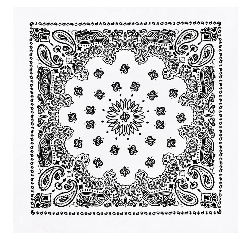 Rothco Trainmen Paisley Bandana – Extra-Large 27” X 27"