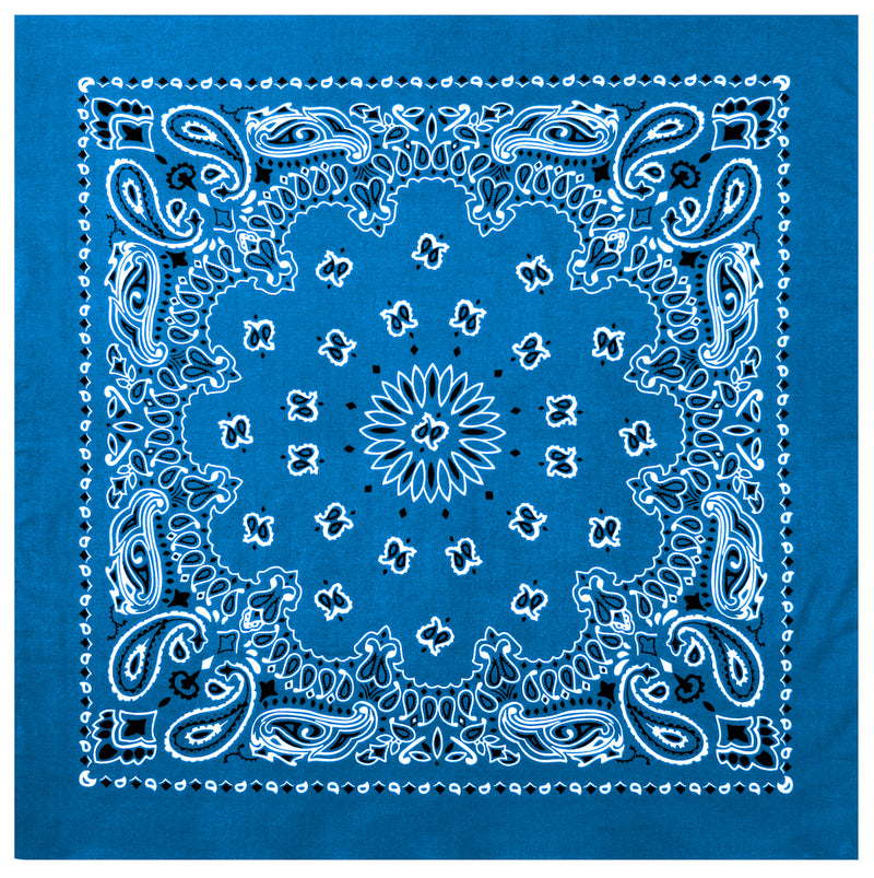 Rothco Trainmen Paisley Bandana – Extra-Large 27” X 27"