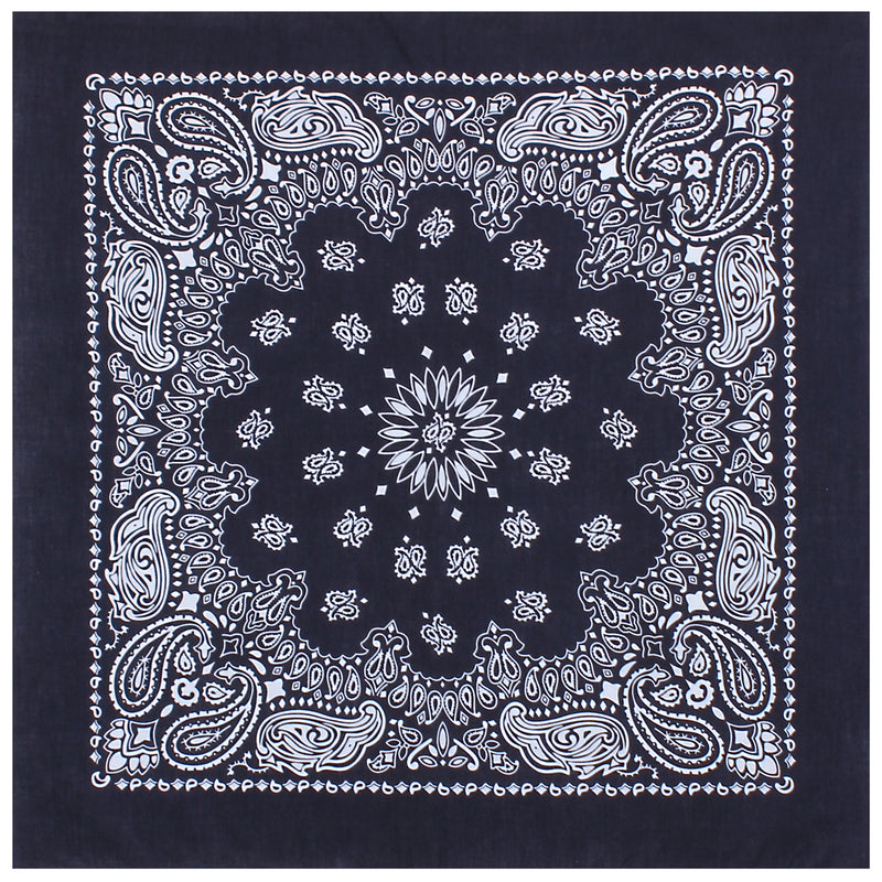 Rothco Trainmen Paisley Bandana – Extra-Large 27” X 27"