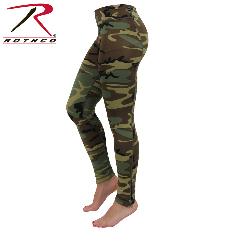 Rothco Womens Camo Performance Workout Leggings