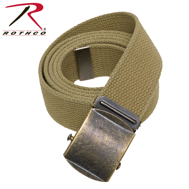 Rothco Vintage Web Belt w/ Roller Buckle