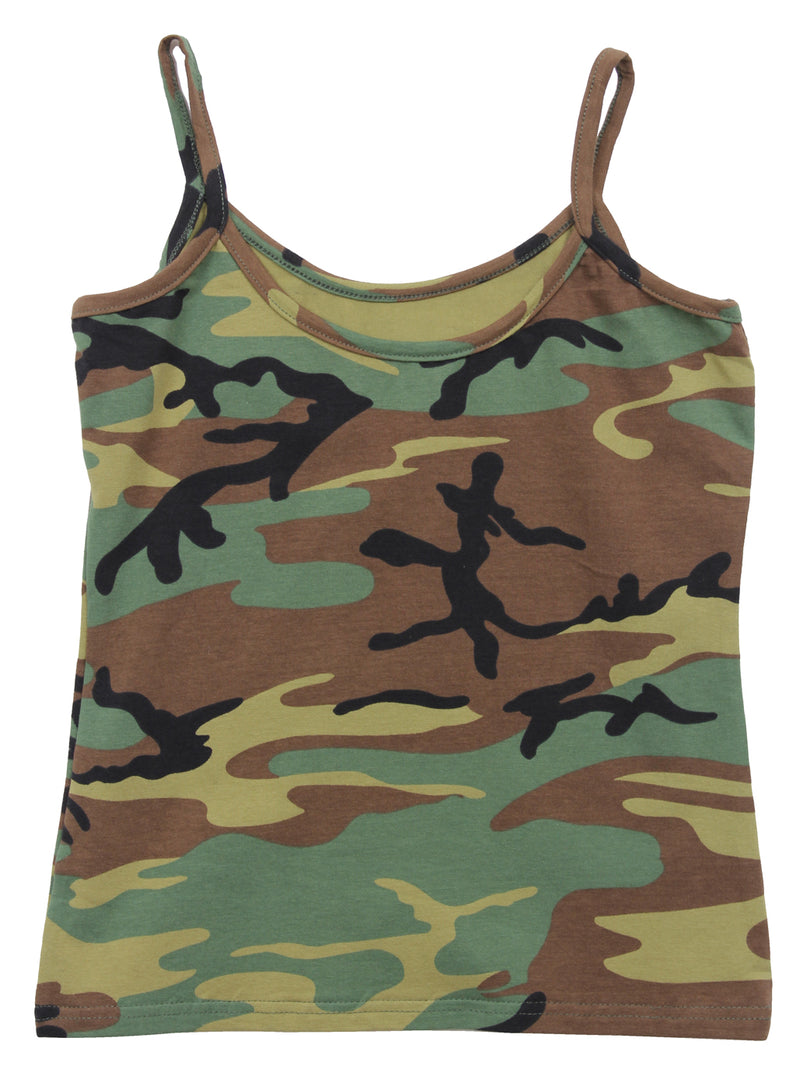 Rothco Woodland Camo "Booty Camp" Booty Shorts & Tank Top