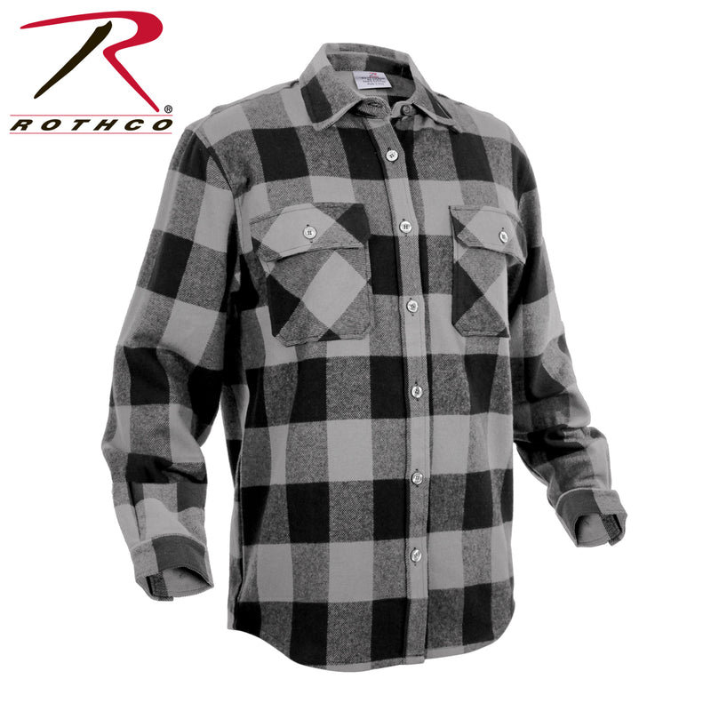 Rothco Heavy Weight Solid Flannel Shirt