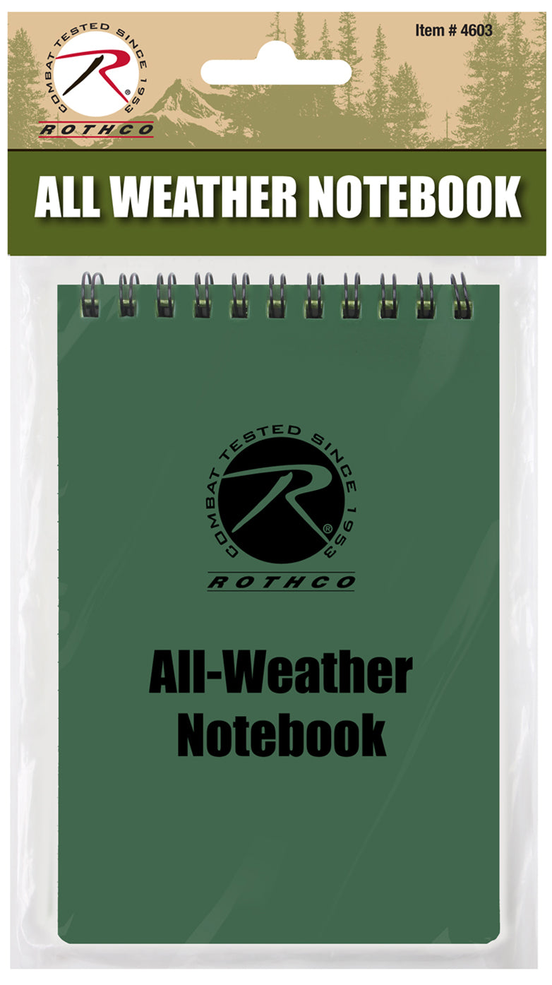 Rothco All-Weather Waterproof Notebook