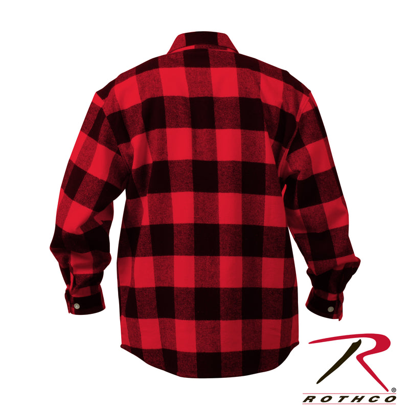 Rothco Extra Heavyweight Buffalo Plaid Flannel Shirt