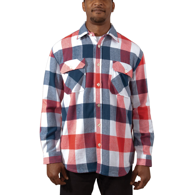 Rothco Extra Heavyweight Buffalo Plaid Flannel Shirt