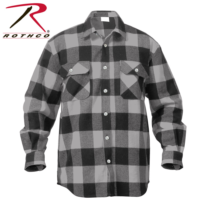 Rothco Extra Heavyweight Buffalo Plaid Flannel Shirt