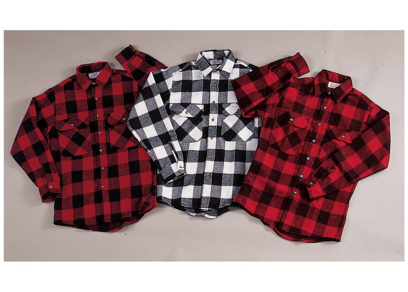 Rothco Extra Heavyweight Buffalo Plaid Flannel Shirt